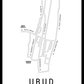 Ubud Kaart Poster