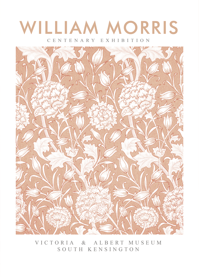 William Morris Wild Tulip Poster